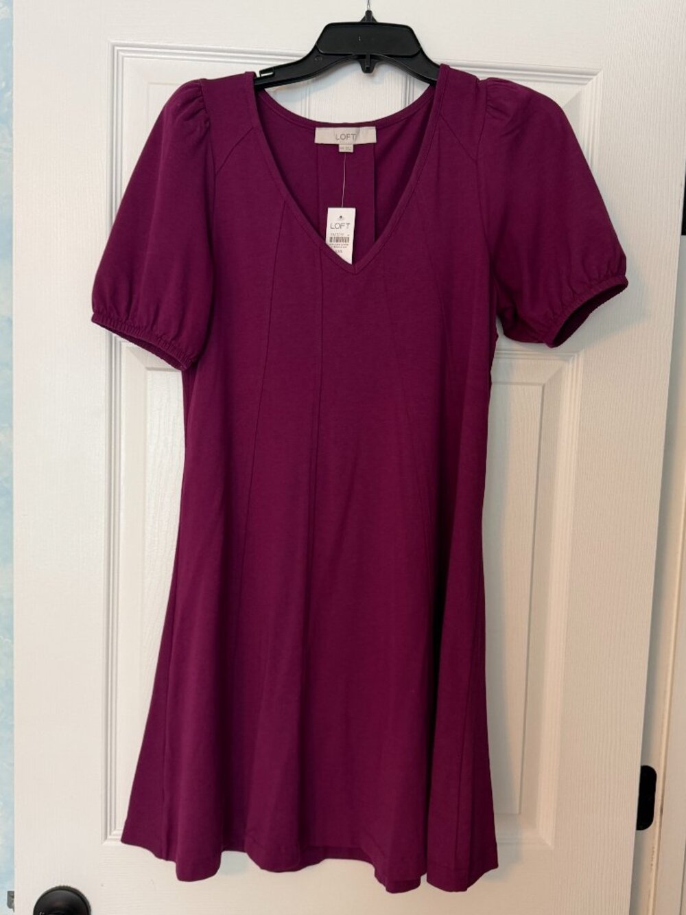 Loft Magenta purple Dress